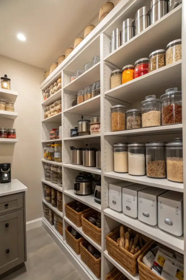 Smart Ideas for a Tidy and Functional Pantry