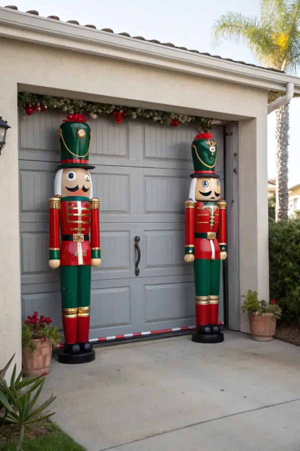 Unique Ideas for Holiday Garage Door Displays