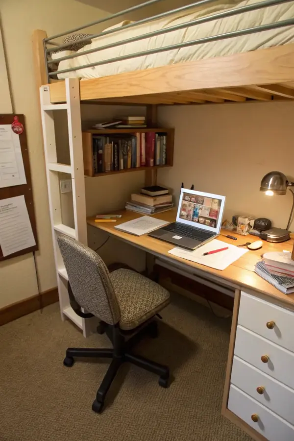 Unique Ways to Utilize the Area Under Bunk Beds