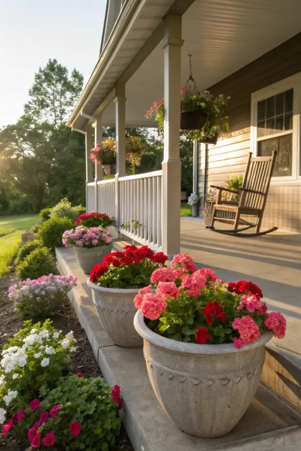 Top Flower Types for a Standout Home Entrance