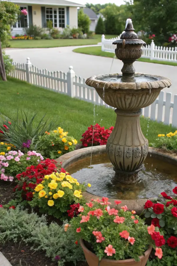 Elegant Front Fountain Designs for Every Entryway