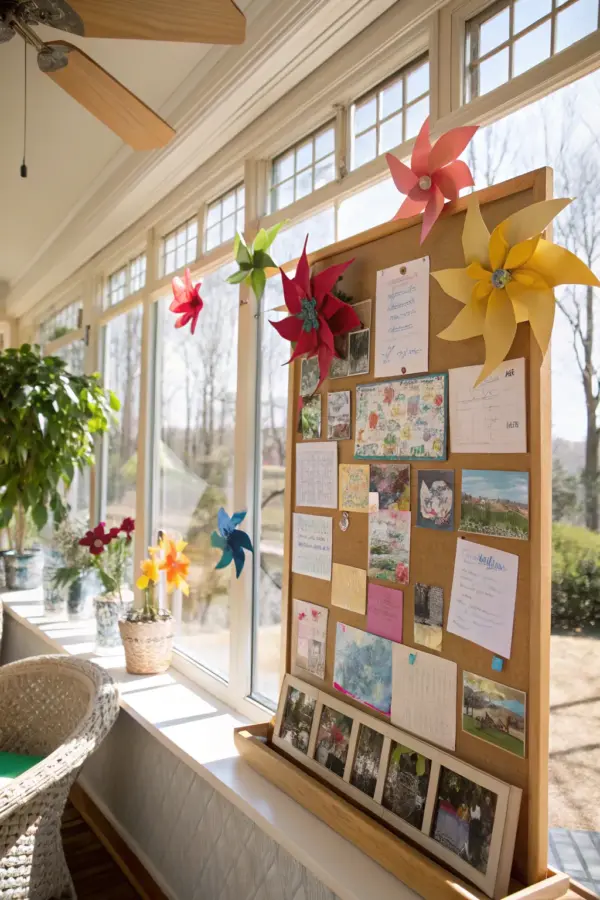 Colorful Easter Bulletin Board Displays