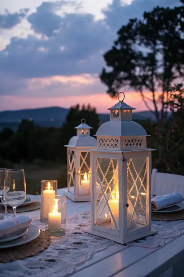 Stylish Table Settings for Diner en Blanc Events